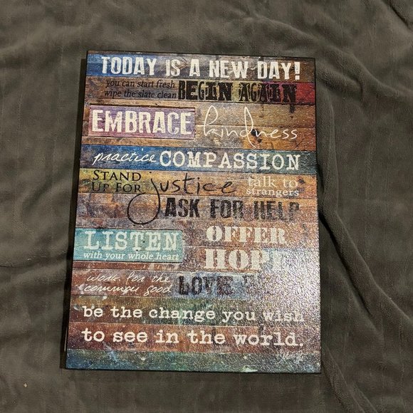 Wall Art Today is a New Day - Picture 1 of 2